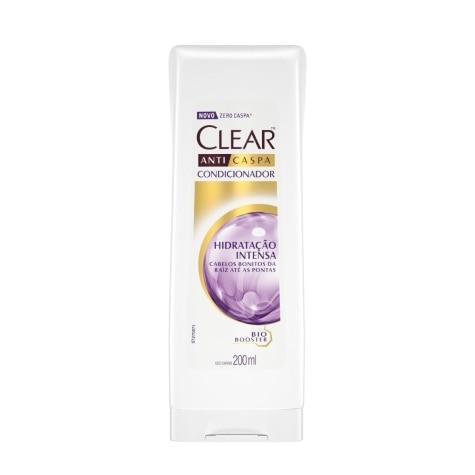 Condicionador Anticaspa Clear Women Hidratação Intensa 200ml - Imagem 1