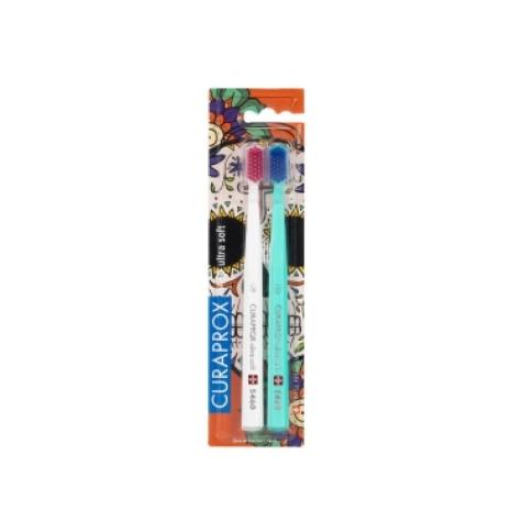 Escova Dental Curaprox Ultra Soft CS5460 2 Unidades Cores Sortidas - Imagem 3