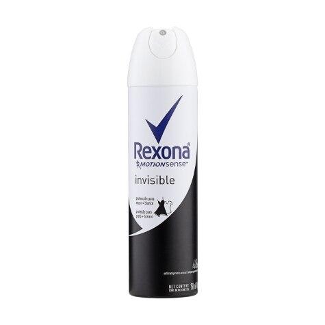 Desodorante Aerossol Rexona Invisible 72h 150ml - Imagem 1