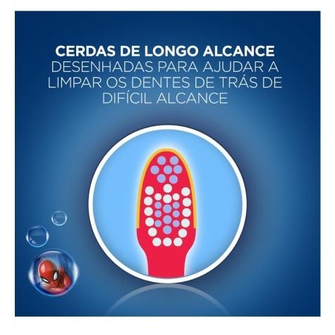 Escova Dental Oral-B Stages Spider-Man Suave Macia - Imagem 4