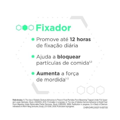 Creme Fixador de Dentadura Corega Ultra Sem Sabor 2 Unidades 70g - Imagem 4