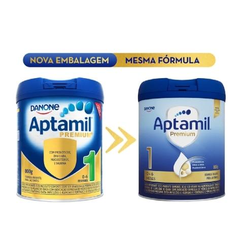 Fórmula Infantil Aptamil Premium 1 800g - Imagem 2