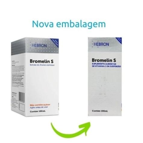 Bromelin S Suspensão Oral 100ml - Imagem 2