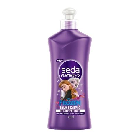 Creme de Pentear Seda Juntinhos Frozen Cabelo Seco 300ml - Imagem 1