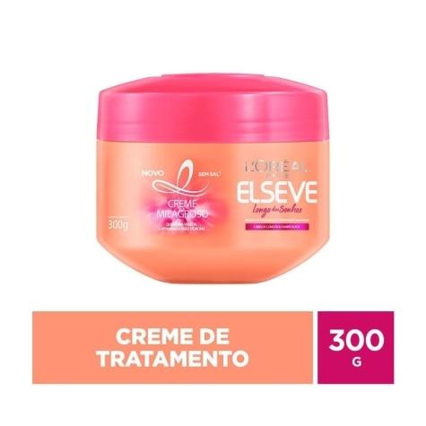 Creme de Tratamento Elseve Longo dos Sonhos Milagroso 300g - Imagem 1