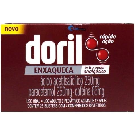 Doril Enxaqueca 4 Comprimidos Revestidos - Imagem 1