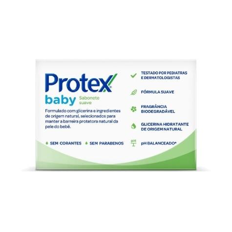 Sabonete de Glicerina Barra Protex Baby Natural 85g - Imagem 2