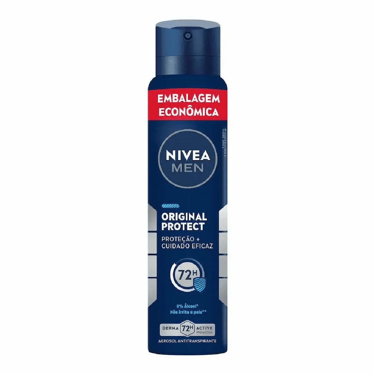 Desodorante Antitranspirante Aerosol Nivea Men Original Protect 72h 200ml - Imagem 1
