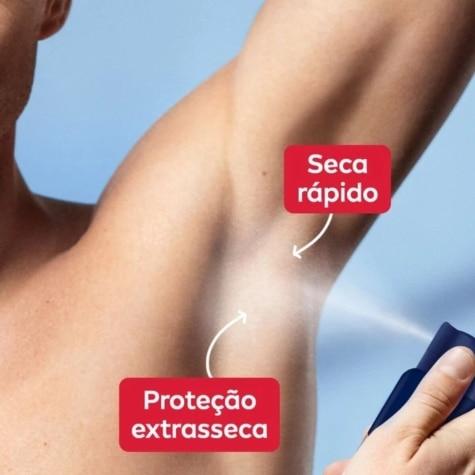 Desodorante Aerossol Nivea Men Dry Impact Embalagem Econômica 72h 200ml - Imagem 3