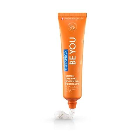 Creme Dental Curaprox Be You Pure Happiness Pêssego + Damasco 60ml - Imagem 2