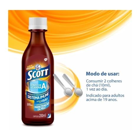Emulsão Scott Regular 200ml - Imagem 3