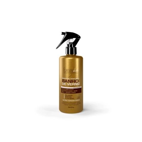 Queratina Hidrolisada Forever Liss Banho de Verniz Cabelo Seco 300ml - Imagem 1