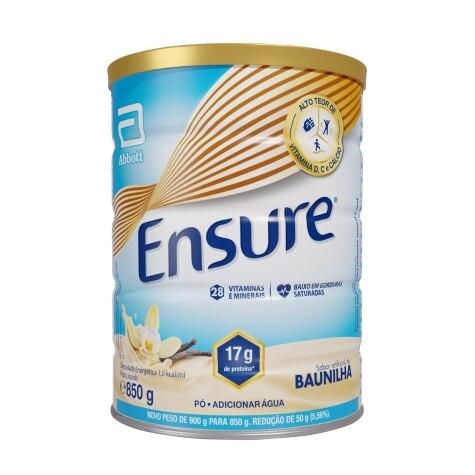 Suplemento Alimentar Ensure Sabor Baunilha 850g - Imagem 1