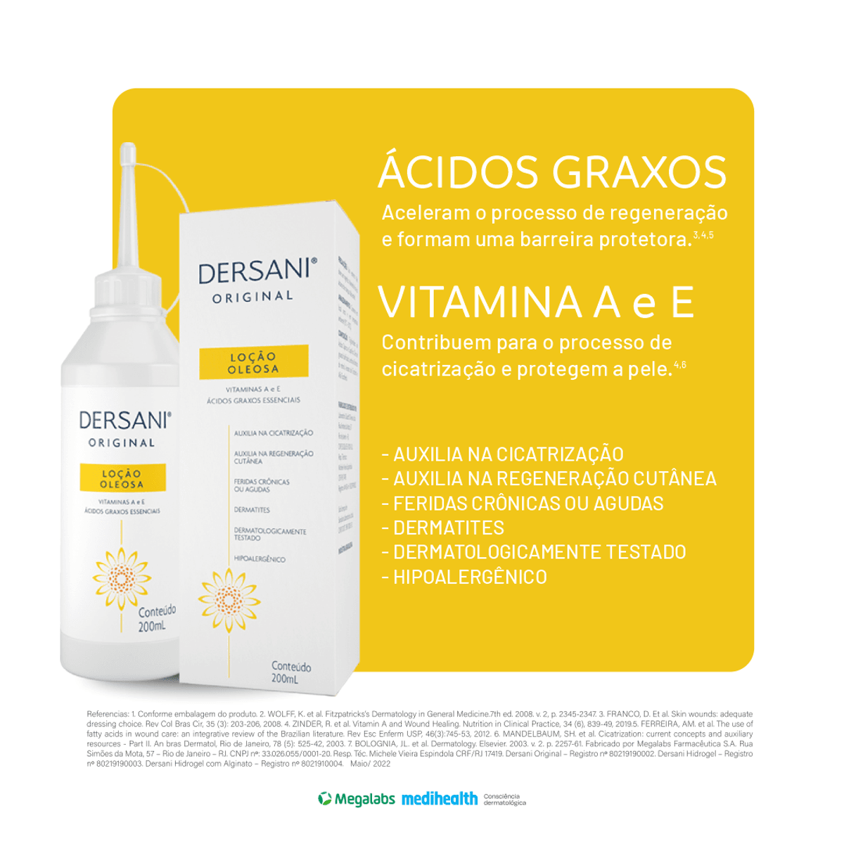 Loção Oleosa Dersani Original 200ml - Imagem 3