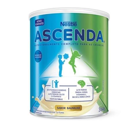 Fórmula Infantil Ascenda Sabor Baunilha 364g - Imagem 1