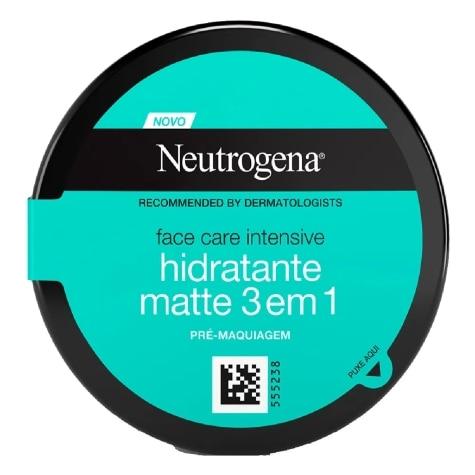 Creme Hidratante Facial Neutrogena Face Care Intensive Matte 3 em 1 100g - Imagem 2