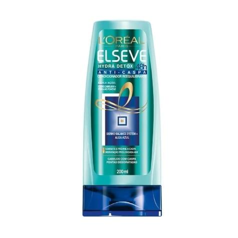 Condicionador Elseve Hydra Detox Anticaspa 200ml - Imagem 1