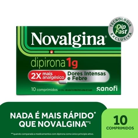 Novalgina 1g 10 Comprimidos - Imagem 1