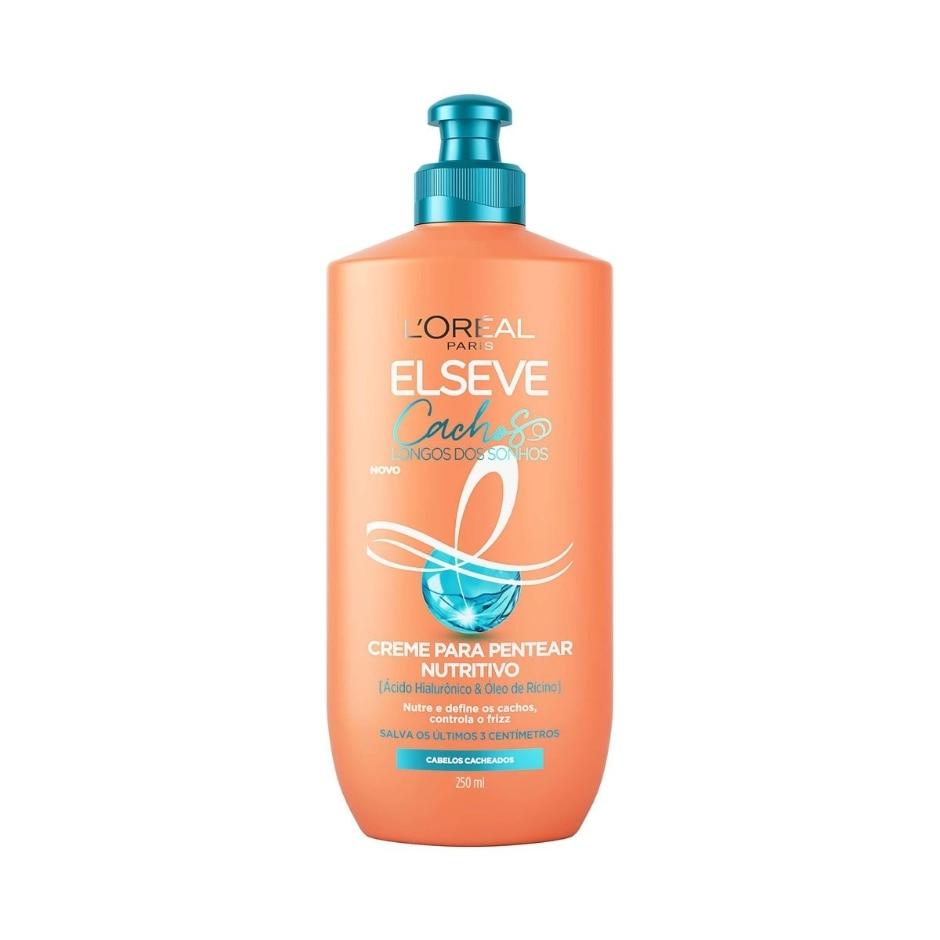 Creme de Pentear Elseve Cachos Longos dos Sonhos Cabelo Seco 250ml