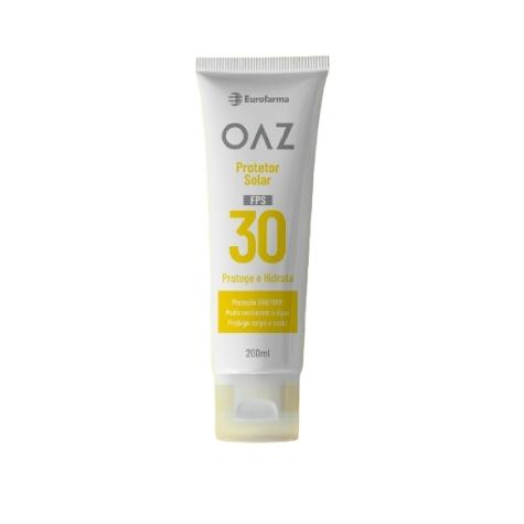 Protetor Solar Facial e Corporal OAZ FPS30 200ml - Imagem 1