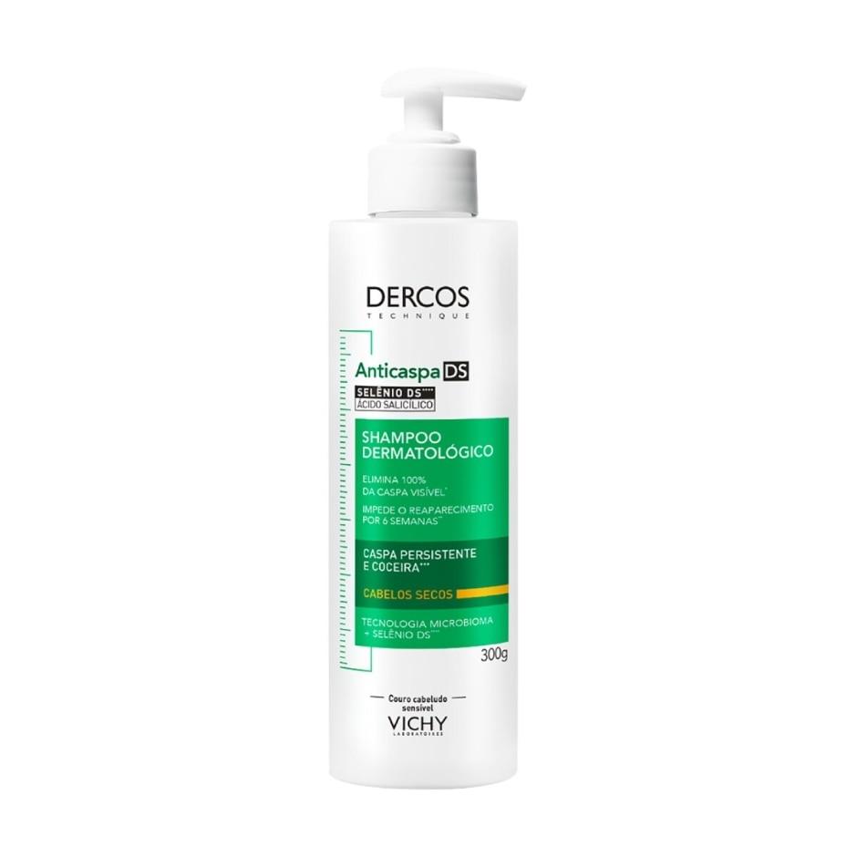 Shampoo Dercos Anticaspa DS Vichy Cabelo Seco 300g