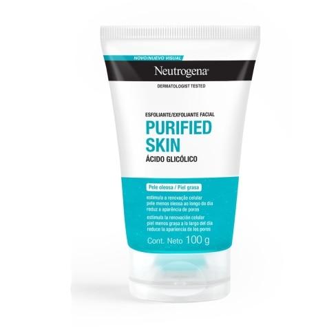 Gel de Limpeza Neutrogena Purified Skin Esfoliante Facial 100g - Imagem 1