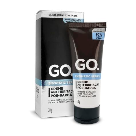 Creme Anti-Irritação Pós-Barba GO. Enzimatic Series 30g - Imagem 2