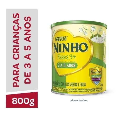 Composto Lácteo Ninho Fases 3+ Prebio 800g - Imagem 2