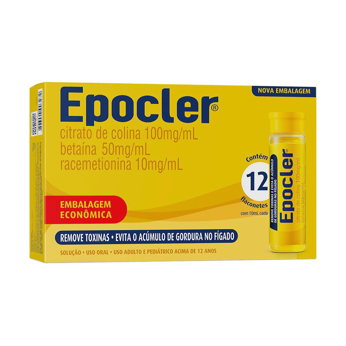 Epocler Abacaxi 12 Flaconetes - Imagem 1