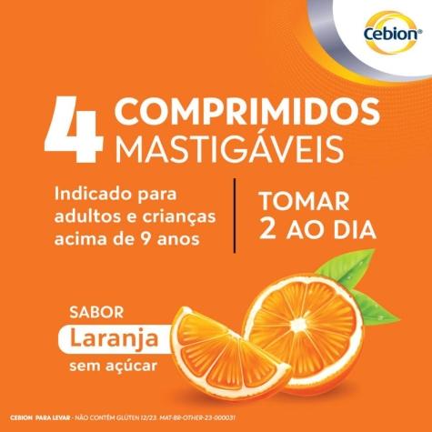 Cebion para Levar 4 Comprimidos Mastigáveis - Imagem 4
