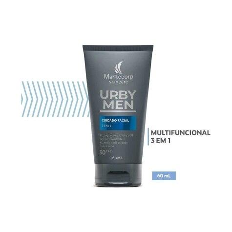 Loção Urby Men 3 em 1 FPS30 Facial 60ml - Imagem 1