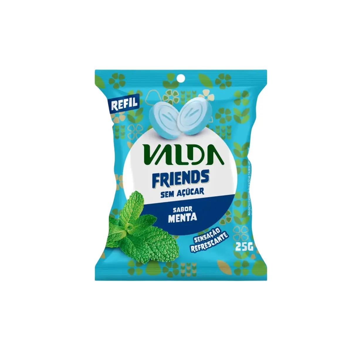 Pastilhas Valda Friends Classic Sem Açúcar 25g - Imagem 1