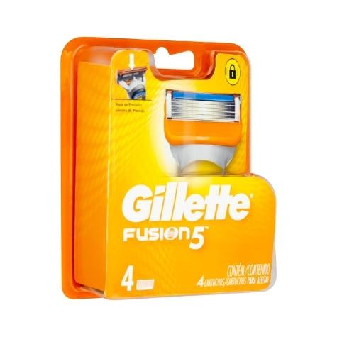 Carga Gillette Fusion 5 4 Unidades - Imagem 3