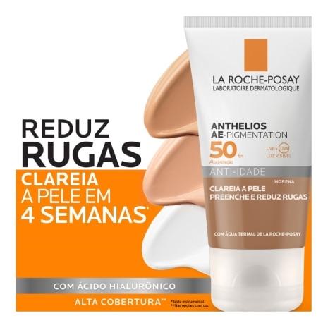 Protetor Solar Facial La Roche-Posay Anthelios Ae-Pigmentation FPS50 Cor Morena 40g - Imagem 3