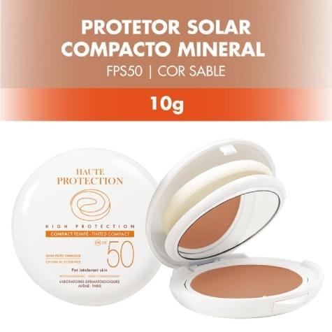 Protetor Solar Avène Sable FPS50 Pó Compacto 10g - Imagem 1