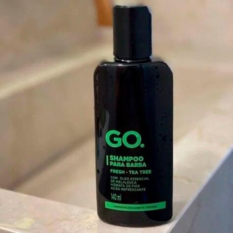 Shampoo GO. Tea Tree Cabelo e Barba Cabelo Seco 140ml - Imagem 3