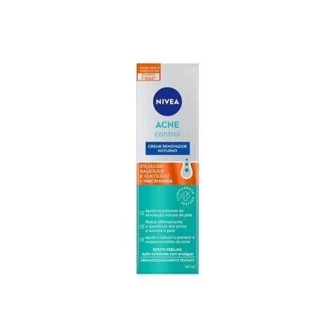 Creme Facial Renovador Nivea Acne Control Noturno 40ml - Imagem 2