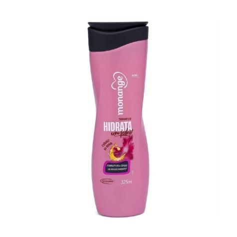 Shampoo Monange Hidrata com Poder Cabelo Seco 325ml - Imagem 1
