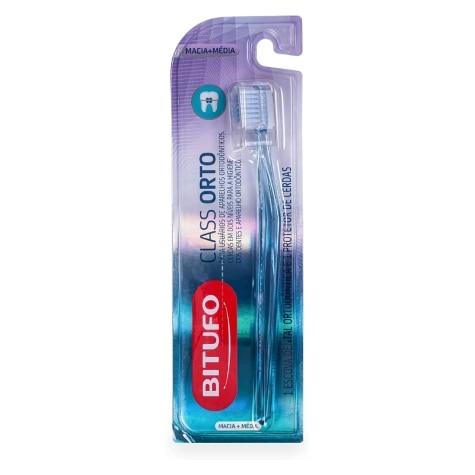 Escova Dental Bitufo Class Orto Macia Média Cores Sortidas - Imagem 2