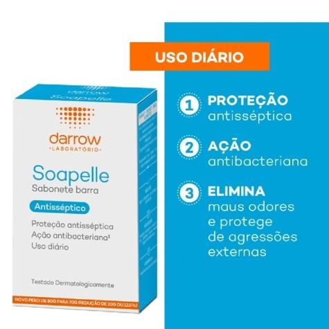 Sabonete Antisséptico Barra Darrow Soapelle Corpo 70g - Imagem 4