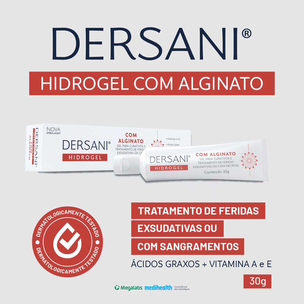 Dersani Hidrogel com Alginato 30g - Imagem 2
