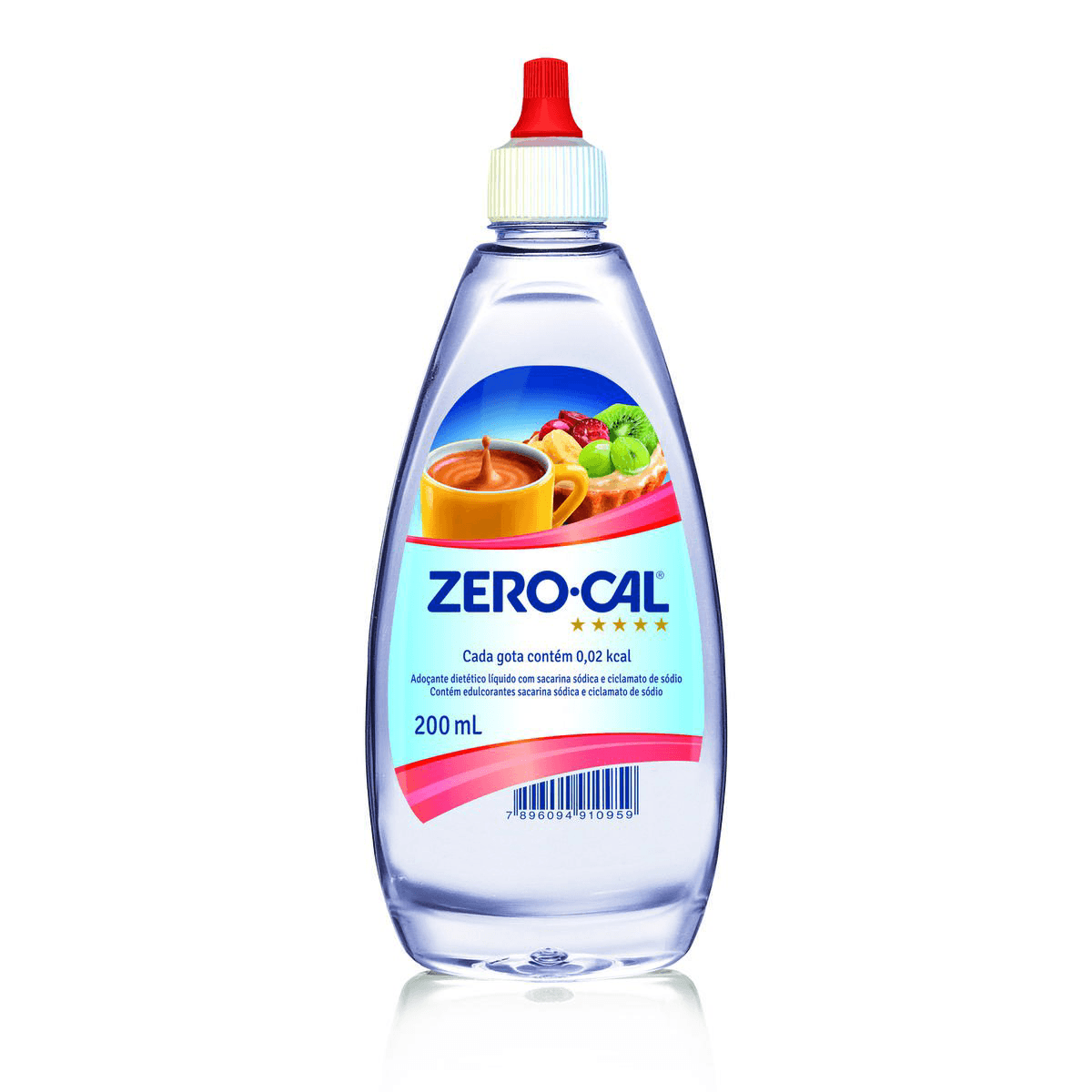 Adoçante Líquido Zero Cal Sacarina 200ml - Imagem 1