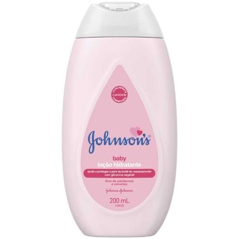 Loção Hidratante Corporal Johnson & Johnson Baby Tradicional 200ml - Imagem 1