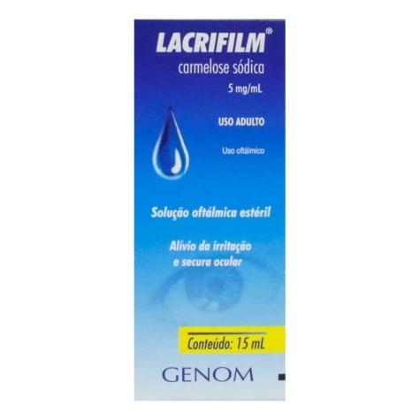 Lacrifilm 5mg Solução Oftálmica 15ml - Imagem 1