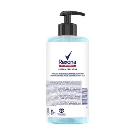 Sabonete Antibacteriano Líquido para as Mãos Rexona Limpeza Profunda 500ml - Imagem 2