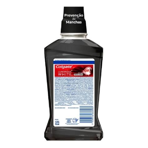Enxaguante Bucal Colgate Luminous White Carvão 500ml - Imagem 2