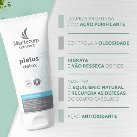 Shampoo Adstringente Pielus Detox Cabelo 200ml - Imagem 3