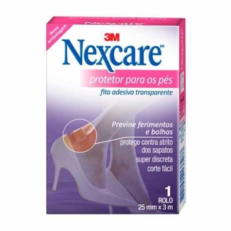 Fita Protetora Para Pés Nexcare 25mm X 3m - Imagem 1