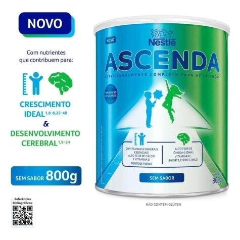 Fórmula Infantil Ascenda Sem Sabor 800g - Imagem 2