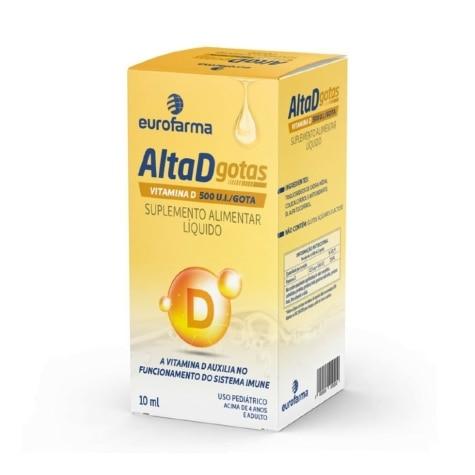 Alta D 500UI Gotas 10ml - Imagem 1